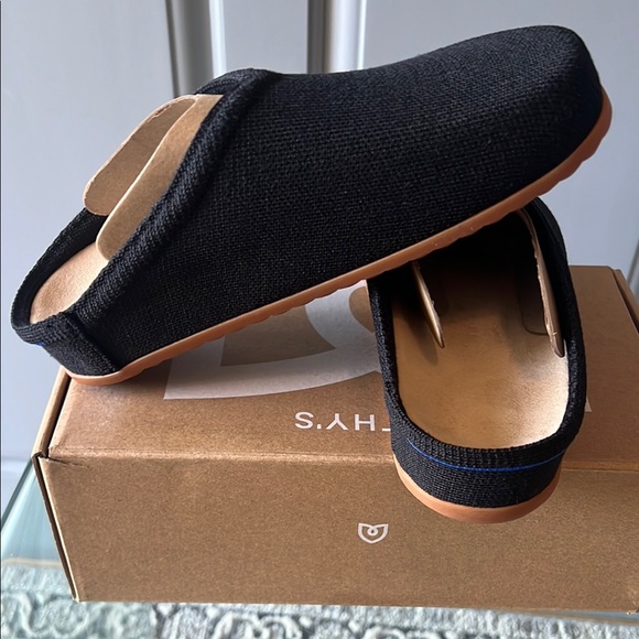 Rothy’s Black Slip-On Clogs SZ 7 - Picture 5 of 5